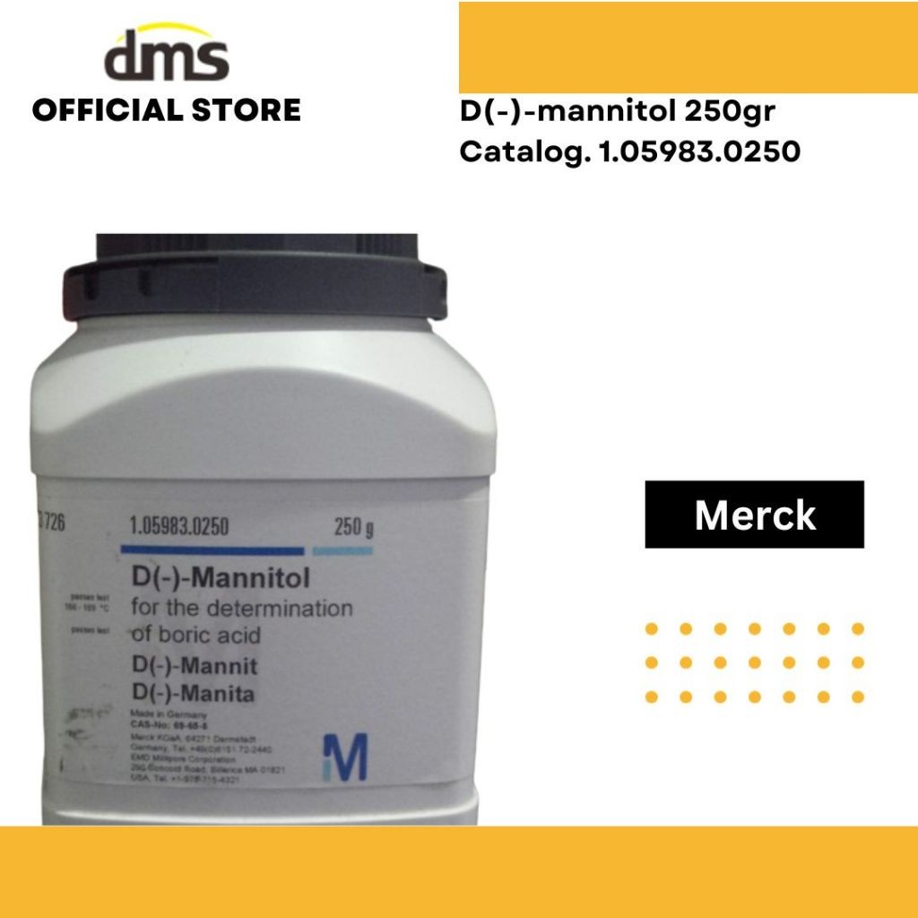 MERCK D(-)-MANNITOL 250gr 105983