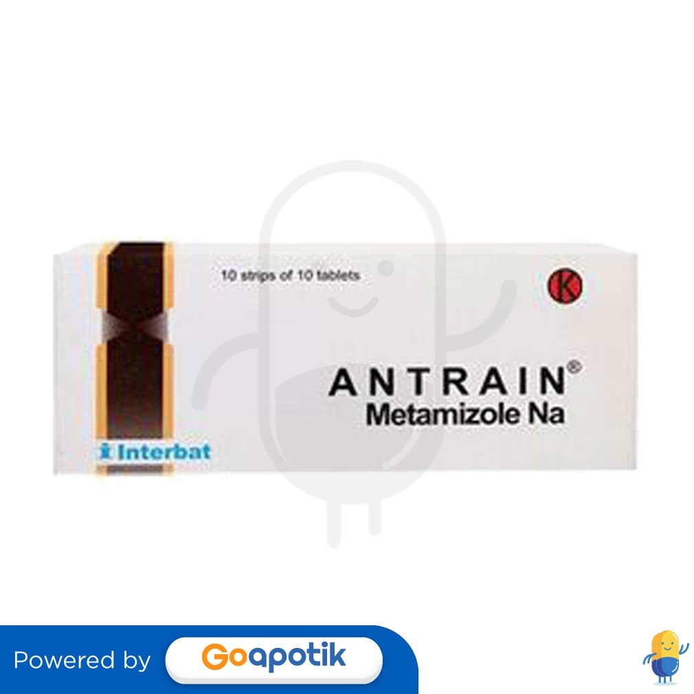 Antrain 500 Mg Box 100 Tablet