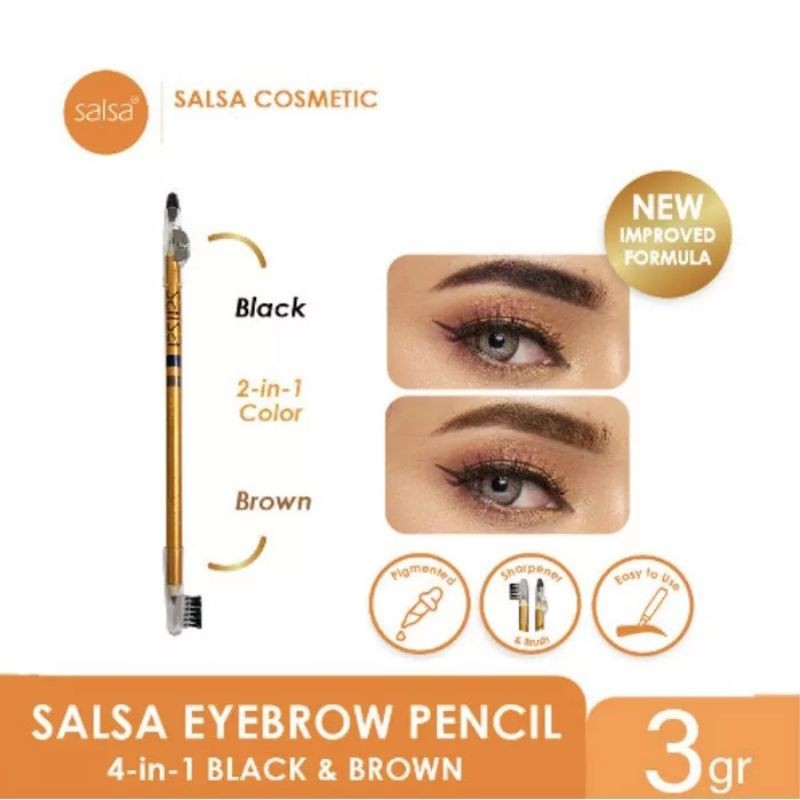 Salsa pensil alis 2in1