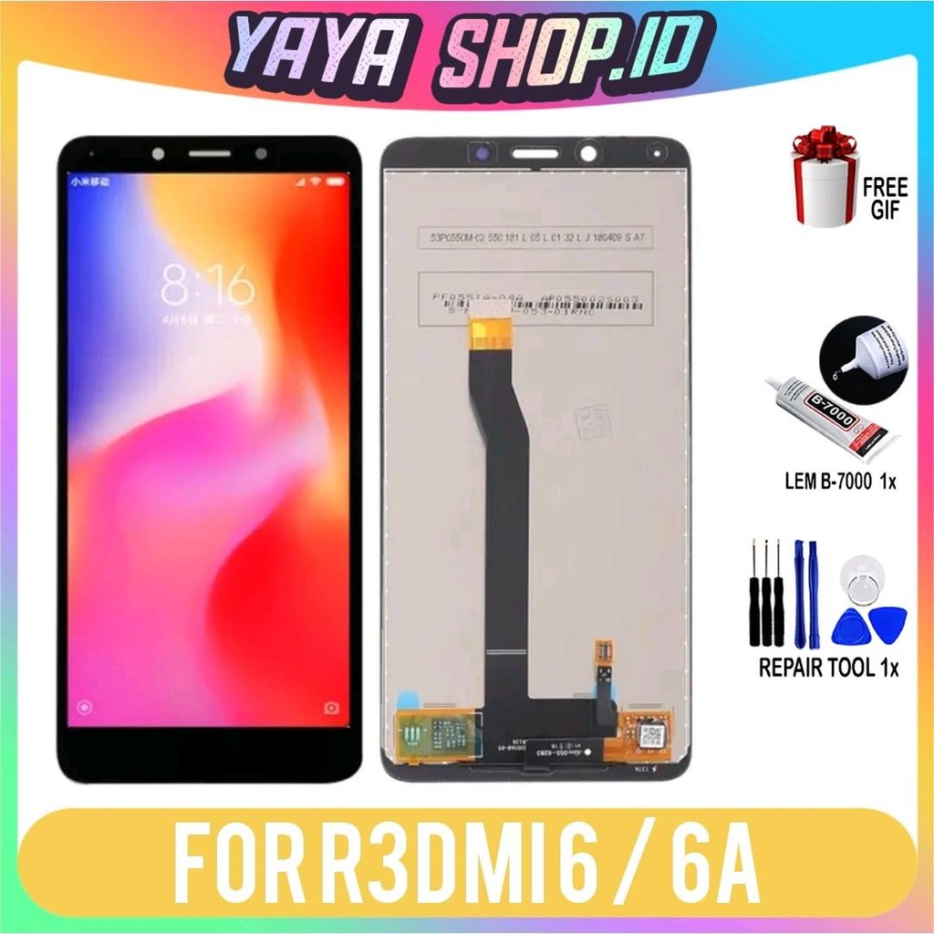 LCD  FOR REDMI 6 / 6A FULSET TOUCHSCREEN
