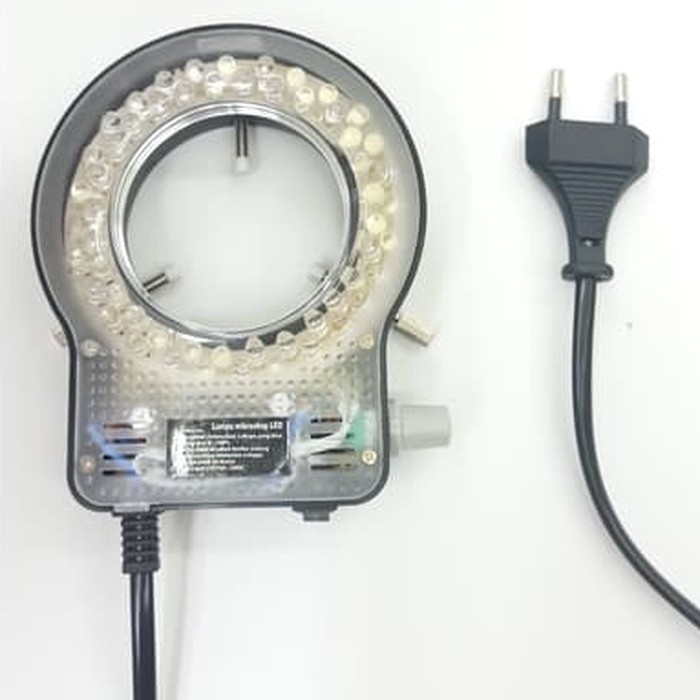 LAMPU MICROSCOPE LED BLACK SUPER TERANG ORIGINAL