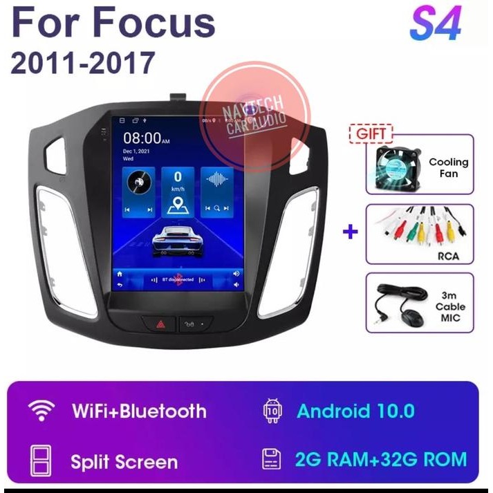 Head unit android Ford Focus 2012-Up Tesla Style / Vertical Screen
