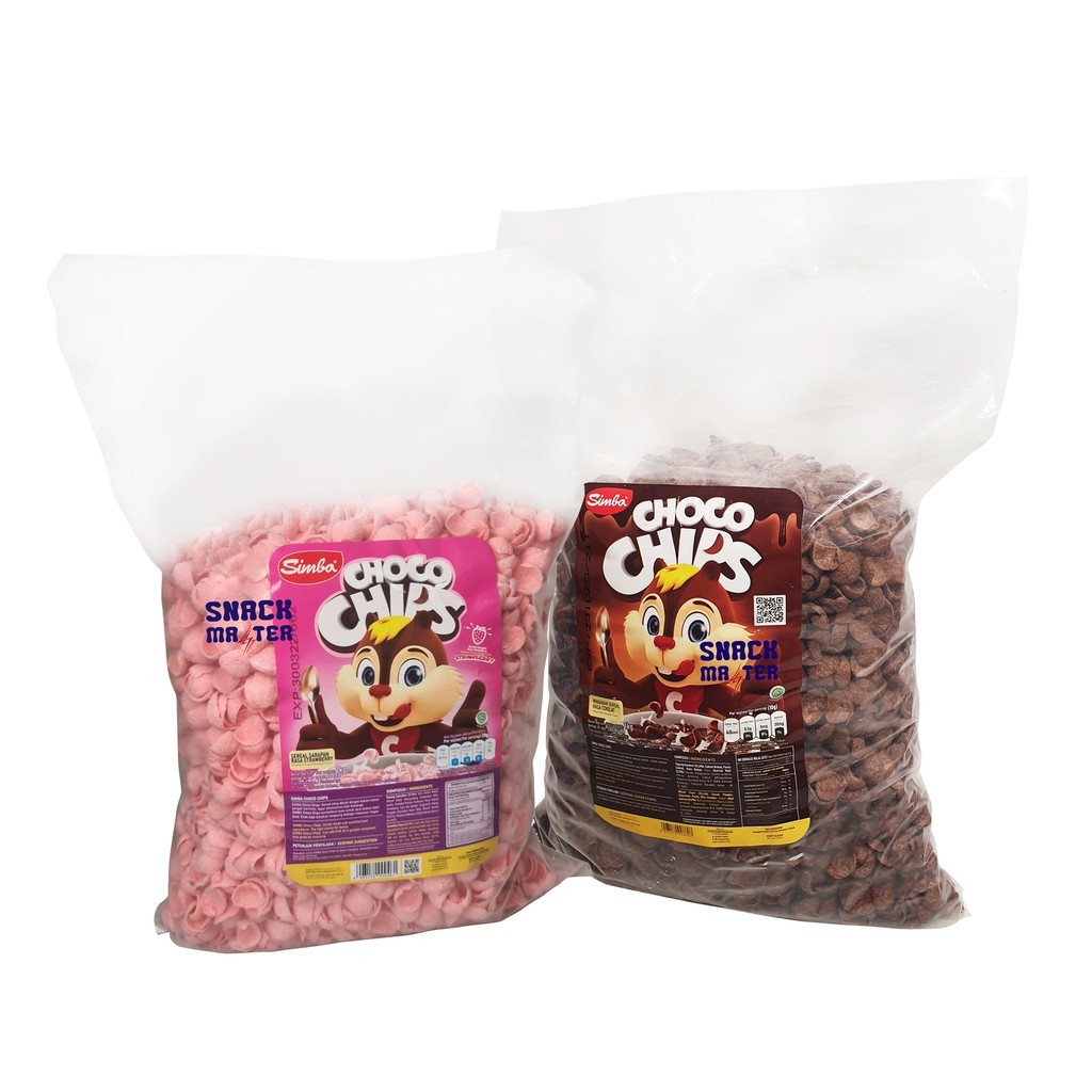 Simba Bulky Simba Choco Chips Bulky - Netto 950gr