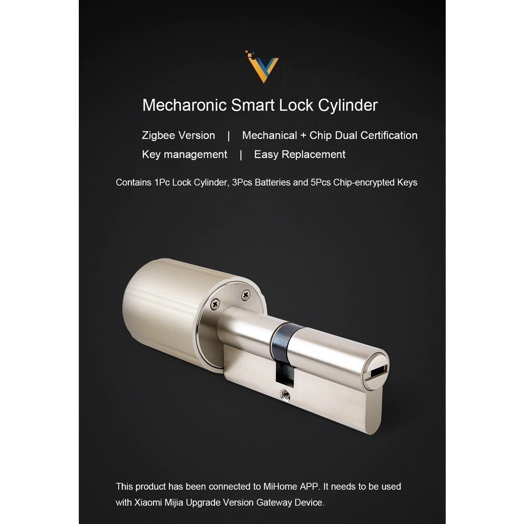 WEIMA Smart Lock Security Core Cylinder ZigBee - ZYJ100 - 60-40