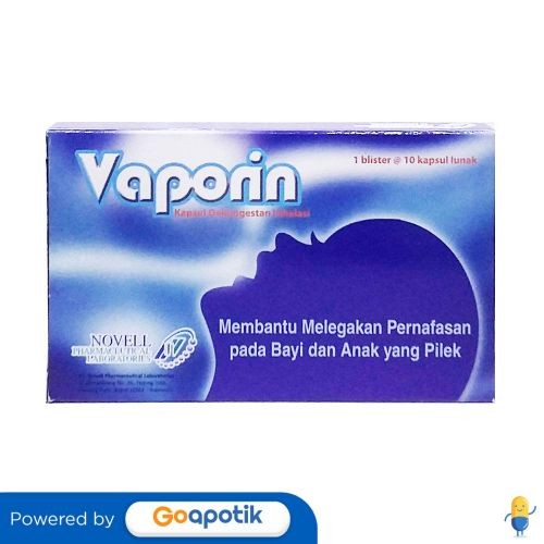 Vaporin Box Isi 10 Kapsul