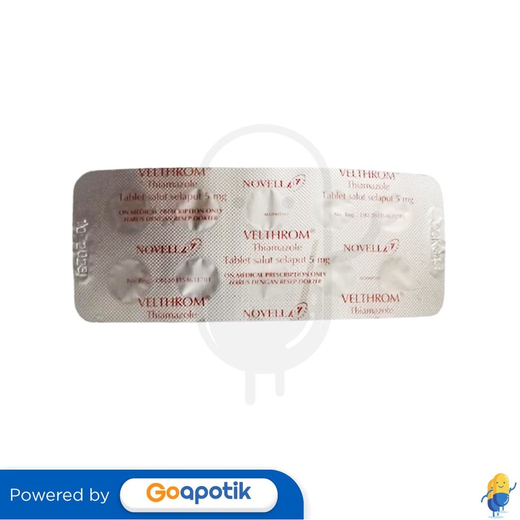 Velthrom 5 Mg Strip 10 Tablet
