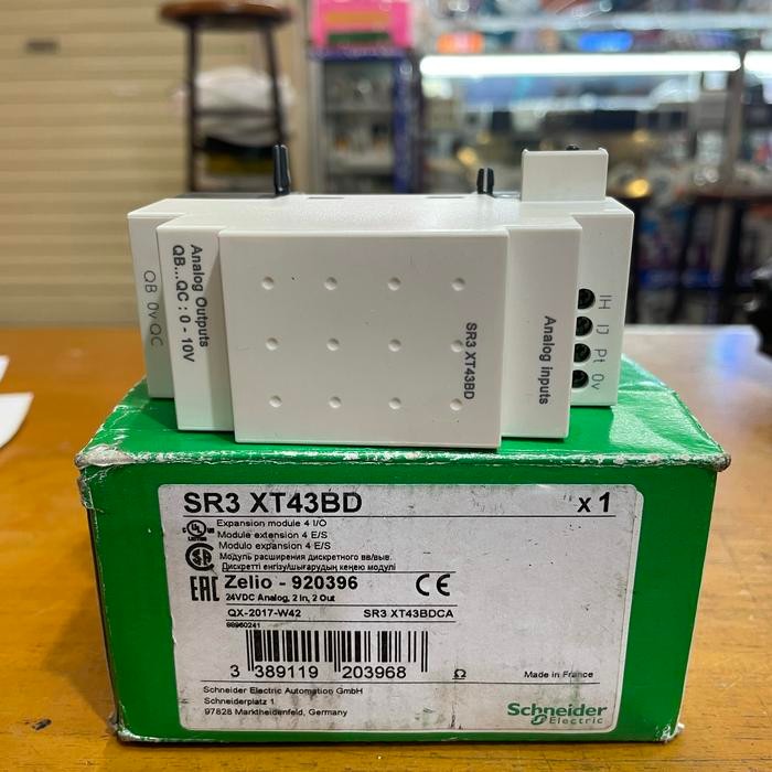 [ SR3XT43BD ] MODULE EXTENCION SCHNEIDER ZELIO LOGIC SR3XT43BD