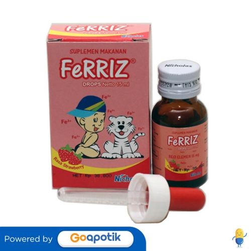 Ferriz Drops Rasa Strawberry 15 Ml