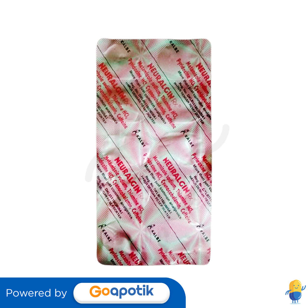 Neuralgin Rx Strip 10 Kaplet