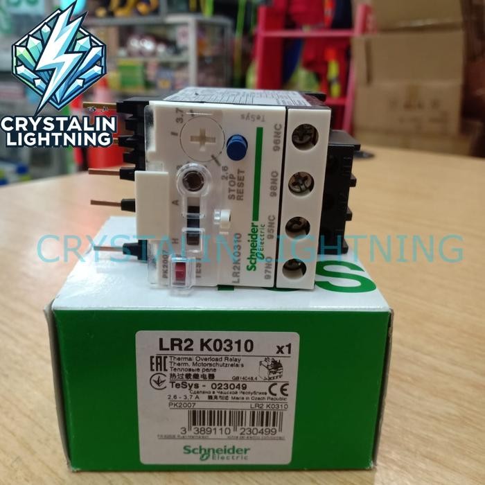 Schneider Thermal Overload Relay LR2K0310