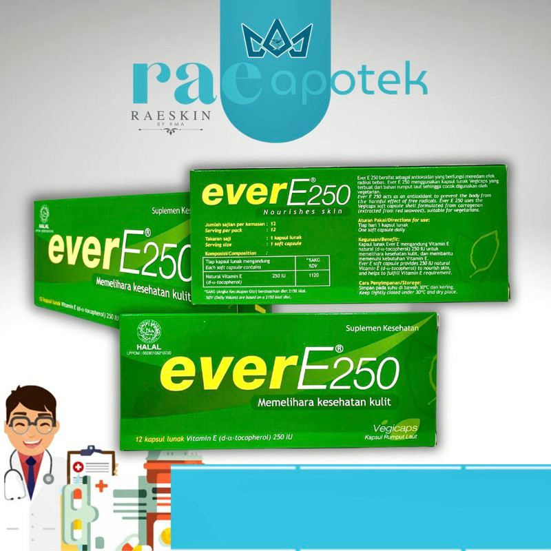 Ever E 250  12 Kapsul Vitamin E
