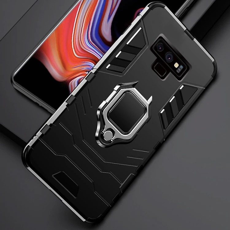 CASE SAMSUNG NOTE 9 RUGGED ARMOR ROBOT STANDING IRING CASE