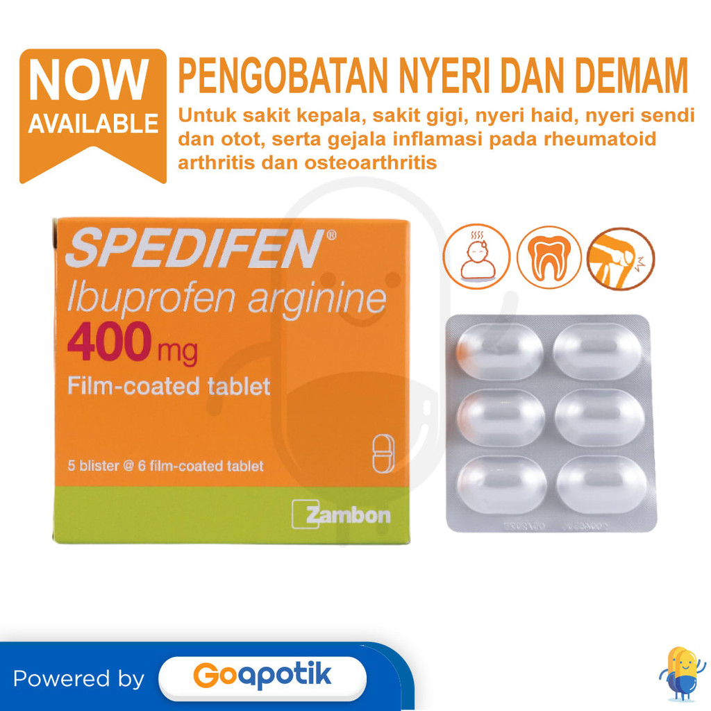 Spedifen 400 Mg Box 30 Tablet