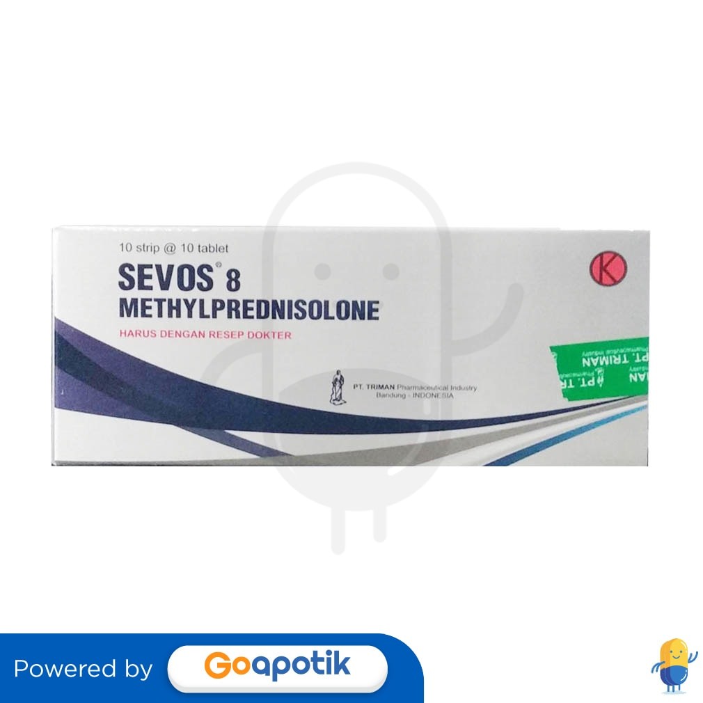 Sevos 8 Mg Box 100 Tablet