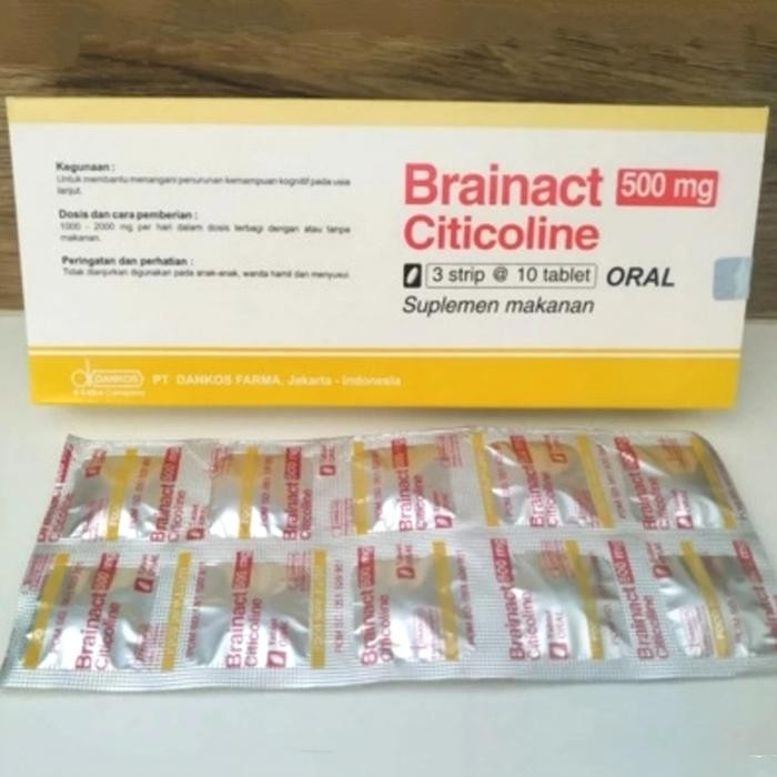 BRAINACT 500 mg STRIP 10 TABLET