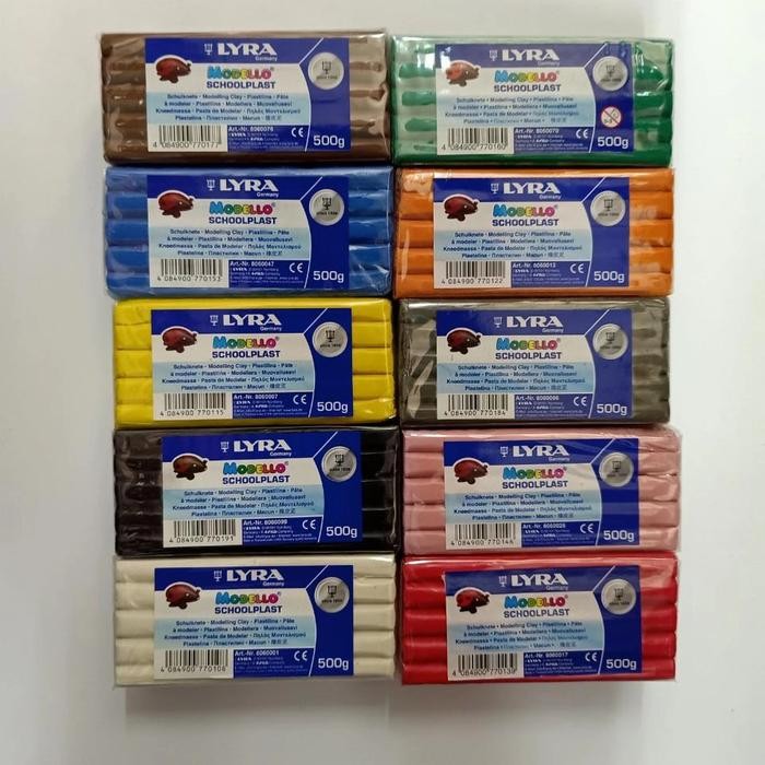 Lyra Modeling Clay 500gr. - Putih