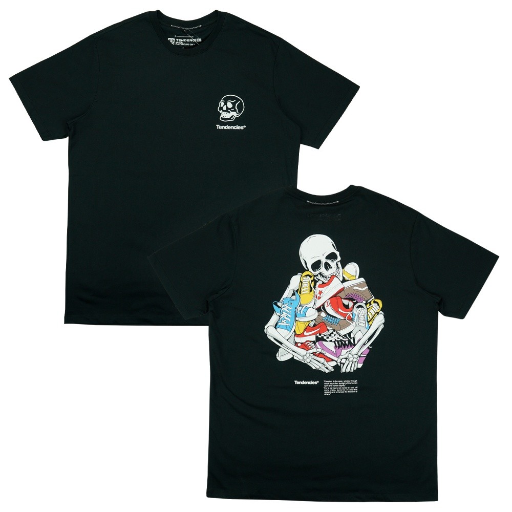 Tendencies Tshirt Bleended Black