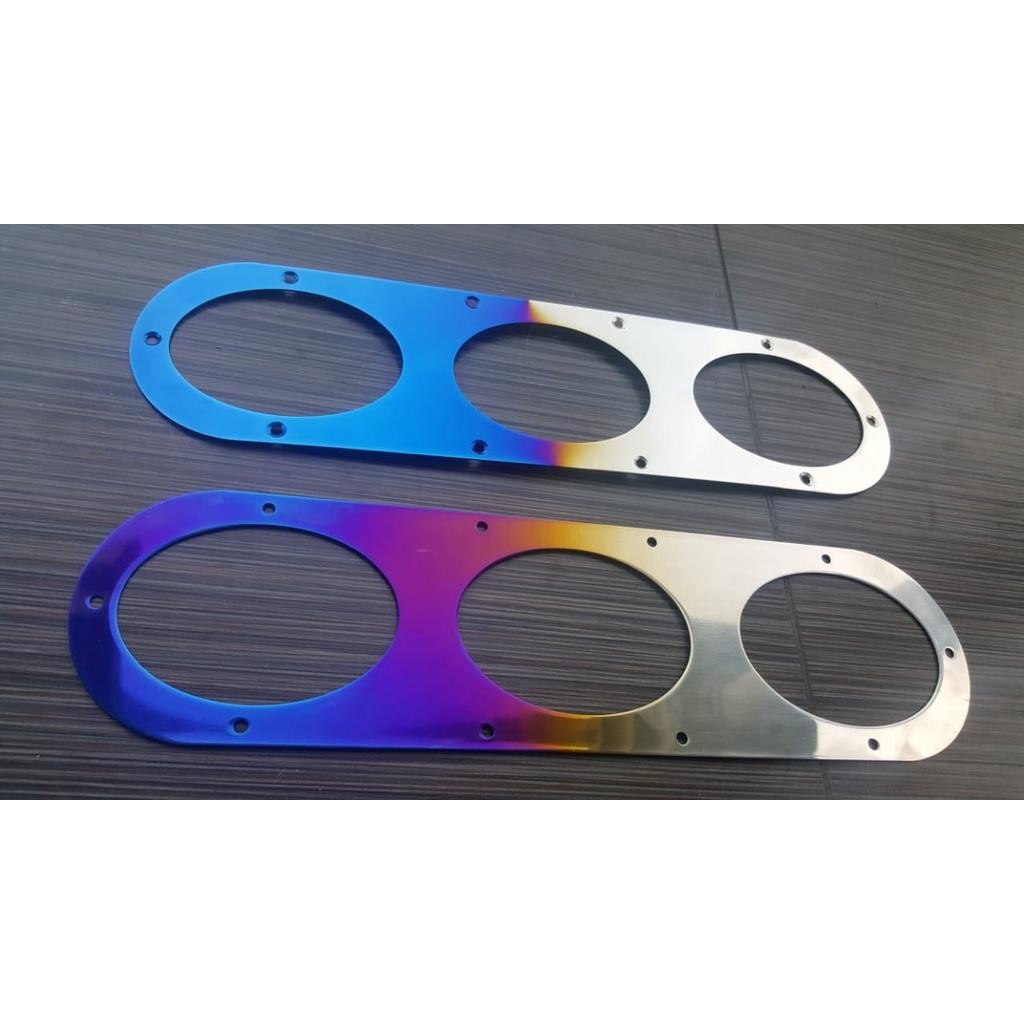 Difuser Bemper Titanium 3holes