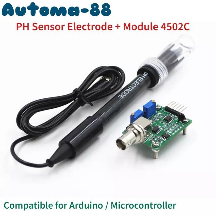 LT68 - PH 0-14 Detection module 4502C + sensor electrode probe BNC Connector