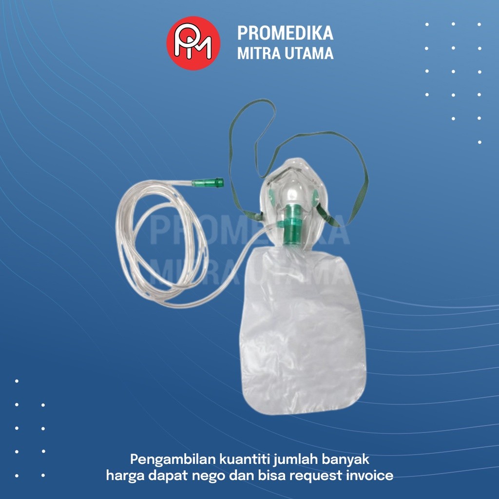 Oxygen Mask Non Rebreating Serenity