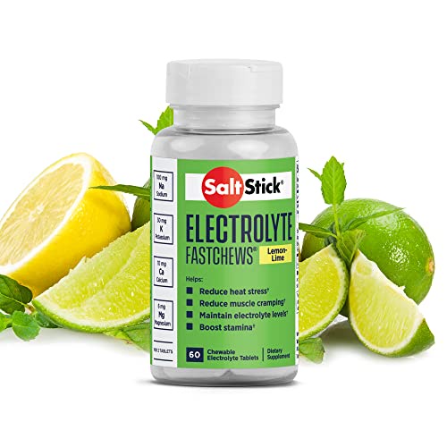 SaltStick FastChews Electrolytes - 60 Chewable Electrolyte Tablets -
