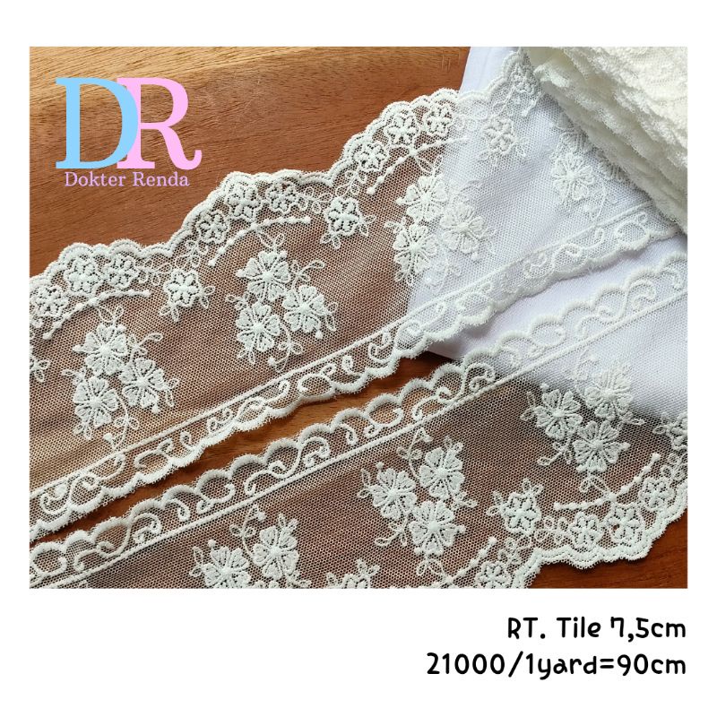 RENDA TILE 7,5CM