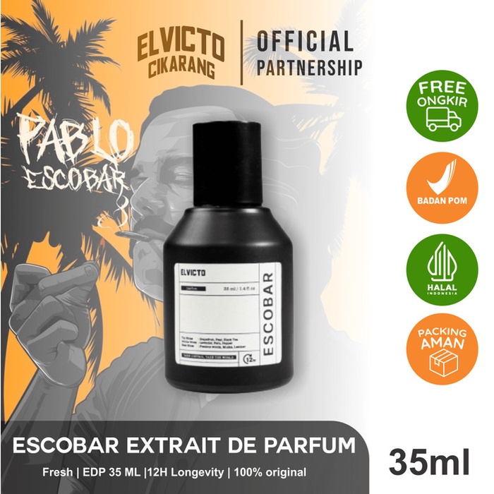 New ELVICTO ESCOBAR PARFUM 35ML