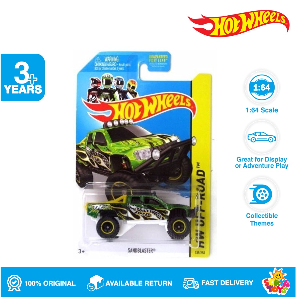 Hot Wheels SandBlaster - Suryatoys