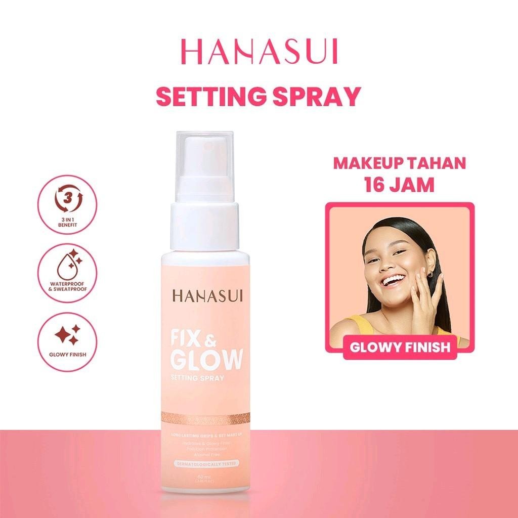HANASUI FIX & GLOW SETTING SPRAY 60ML
