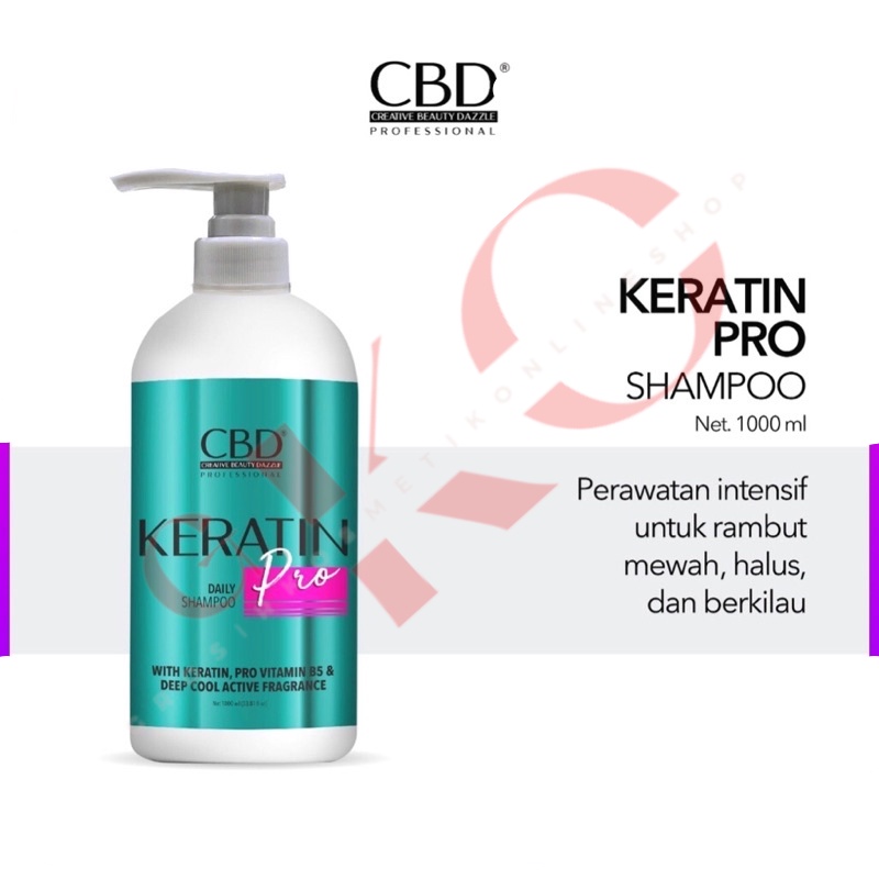 CBD Keratin Pro Shampoo / Conditioner