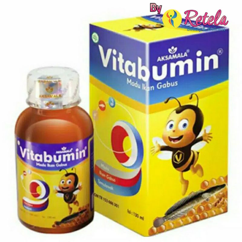 VITABUMIN MADU IKAN GABUS 130ML