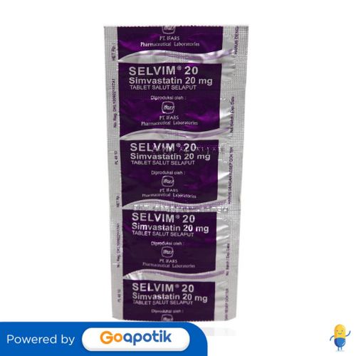 SELVIM 20 MG STRIP 10 KAPLET