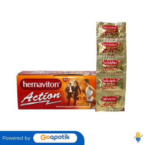 Hemaviton Action Box 50 Kapsul