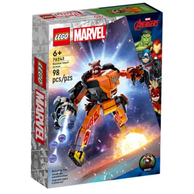 LEGO Marvel Rocket Mech Armor 76243