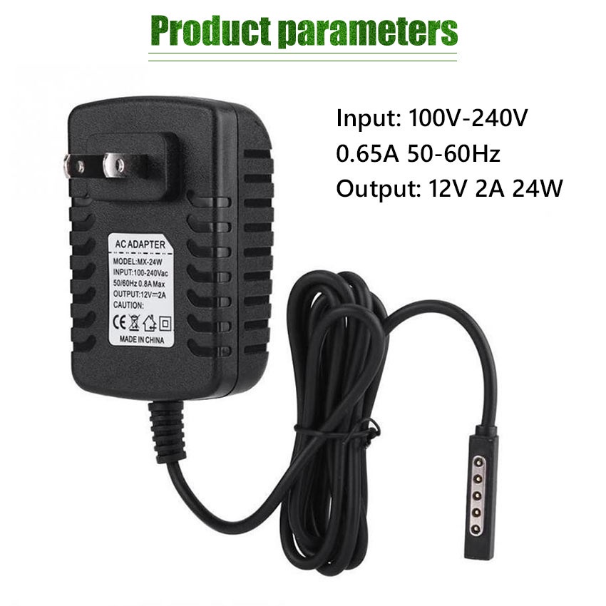 Charger Adaptor Microsoft Surface (12V 2A)