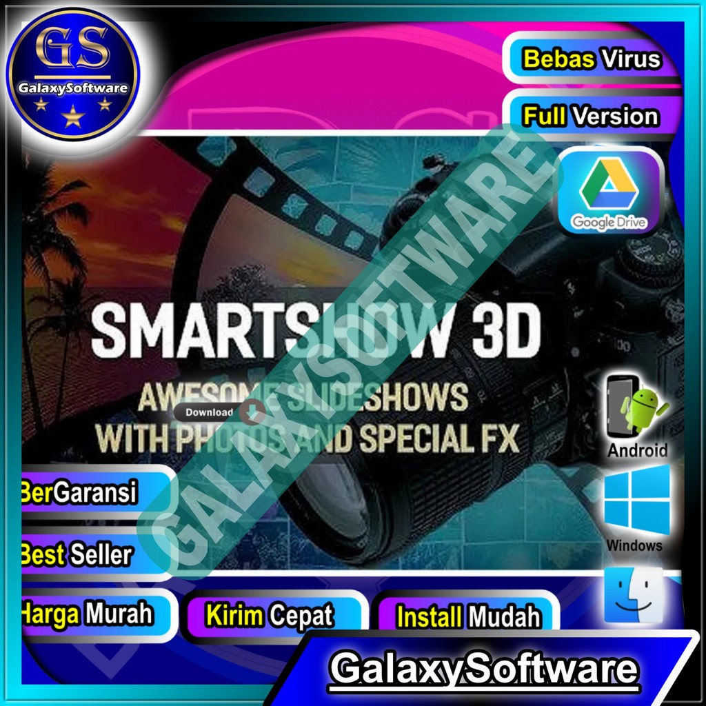 AMS Software SmartSHOW 3D Deluxe v17.0 2021 windows Full Version - GalaxySoftware