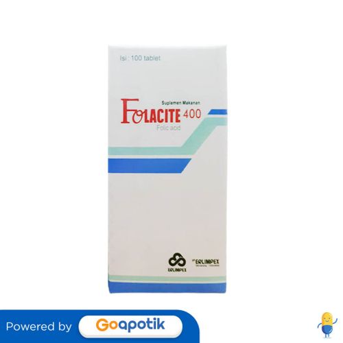 Folacite 400 Box 100 Tablet