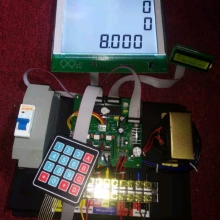 CPU set pertamini pommini layar LCD berkualitas