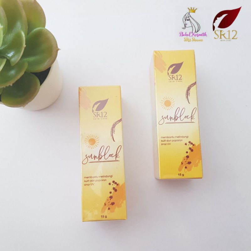 Sunblock Sr12 - Sunscreen Spf 30