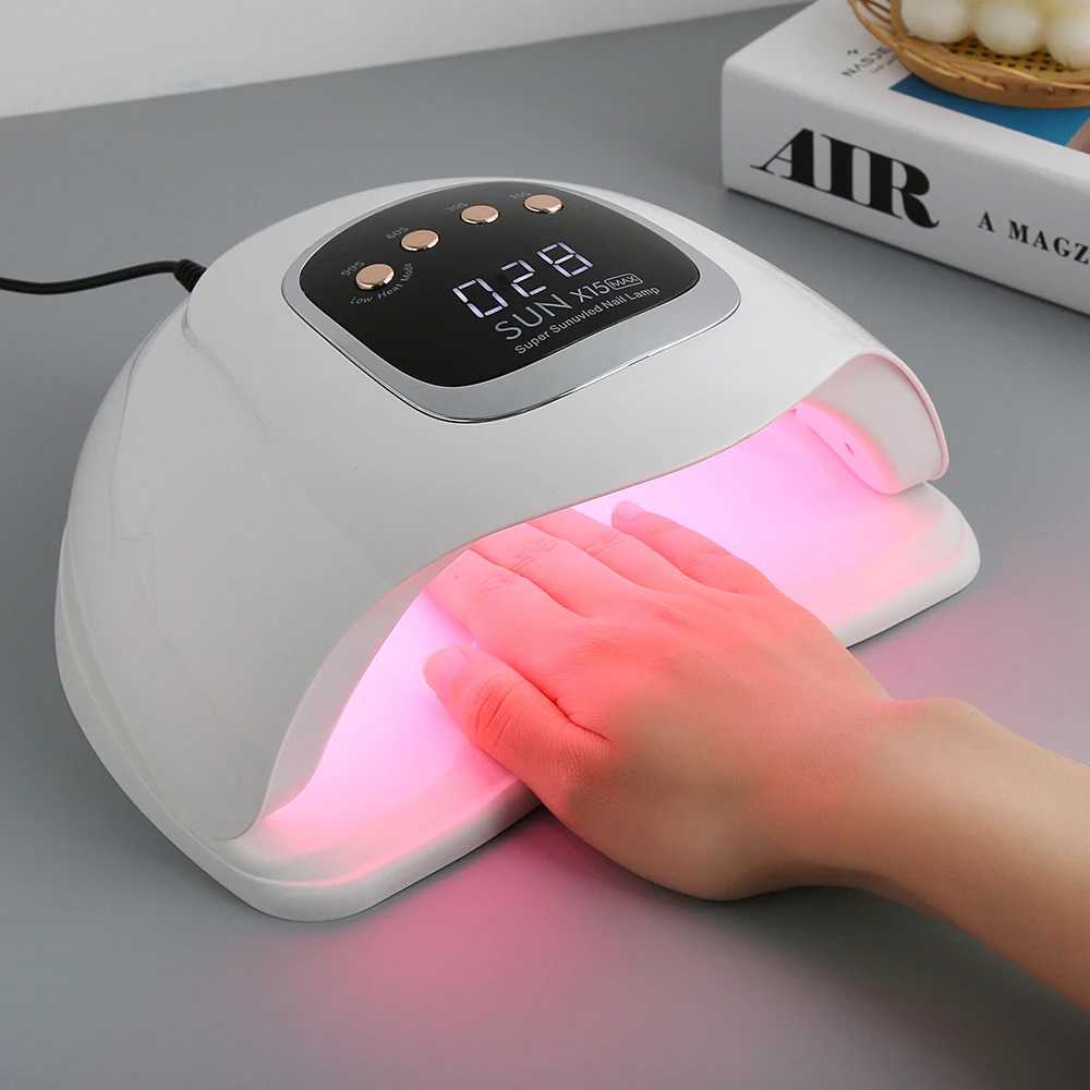 [COD] Pengering Kutek UV Lamp Nail Dryer Sensor LCD Display