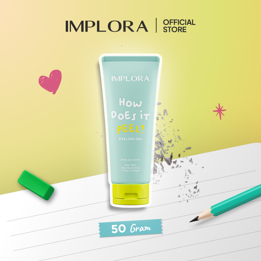 GROSIR 12 PCS - Implora How Does It Peel - Peeling Gel