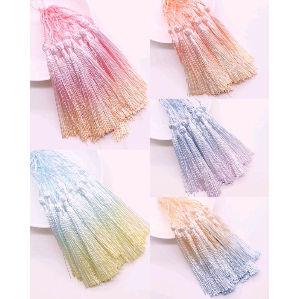 Rainbow Mini Tasel (Tasel Mini Pelangi) Per Pcs