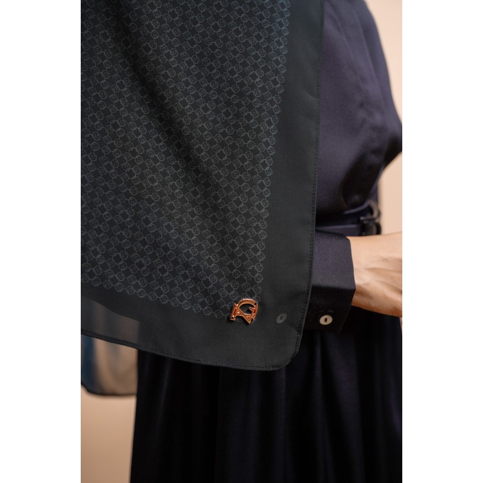 ZYTADELIA Interlock Pashmina - Black