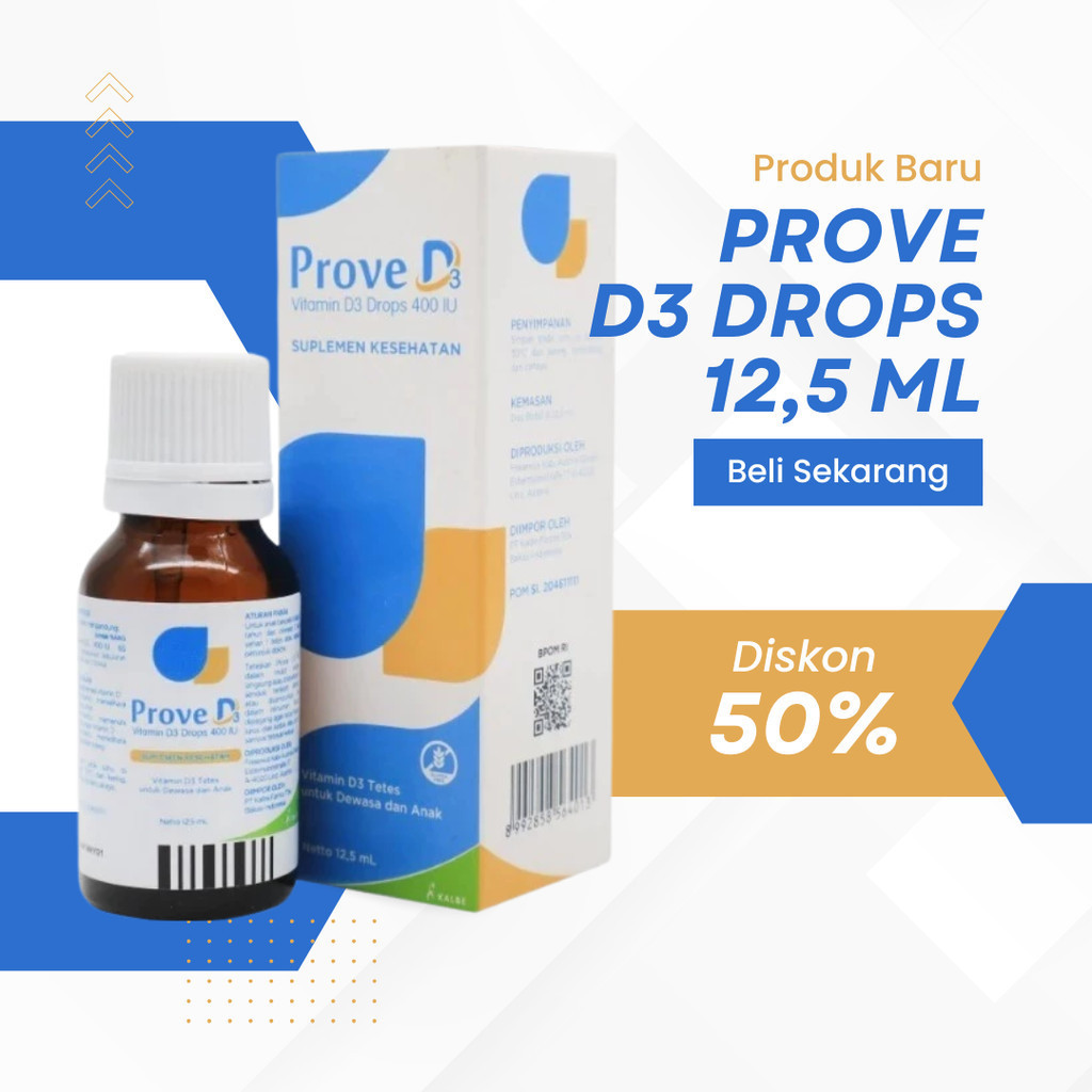 PROVE D3 DROP 12.5ML VITAMIN D.