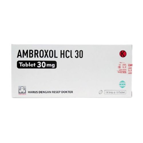 Ambroxol Promed 30 Mg Box 100 Tablet