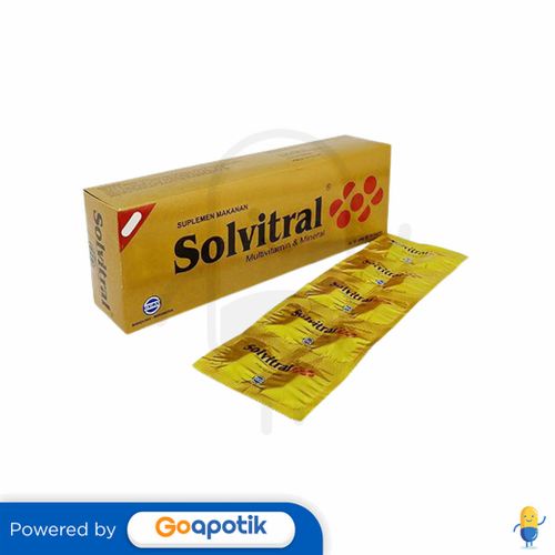 Solvitral Box Isi 100 Kapsul