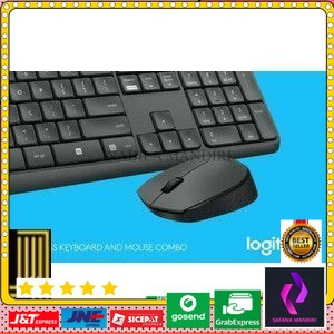 GO Keyboard Mouse Wireless Logitech MK235 118108