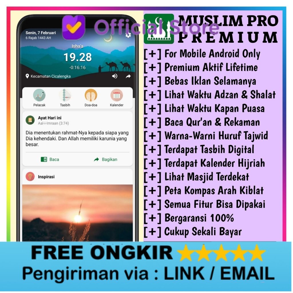 Moslim Pro Premium Android Lifetime