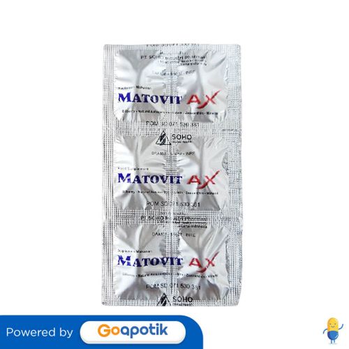 Matovit Ax Strip 6 Tablet