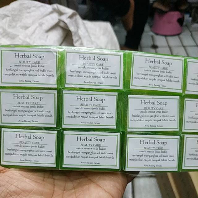 [12pc] sabun herbal B